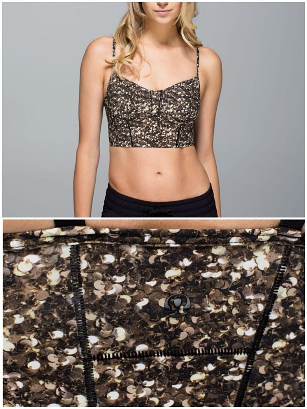 Lululemon Core Set Long Line Bra XS